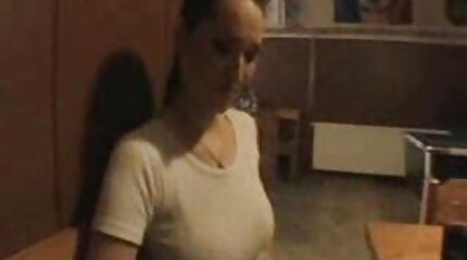 Blond i stockings